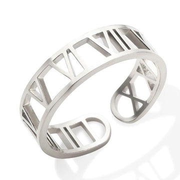 BEST SELLER New Design Hollow Roman Numerals Stainless Steel Jewellery Set for Women  - Fashion Jewellery - The Jewellery Supermarket